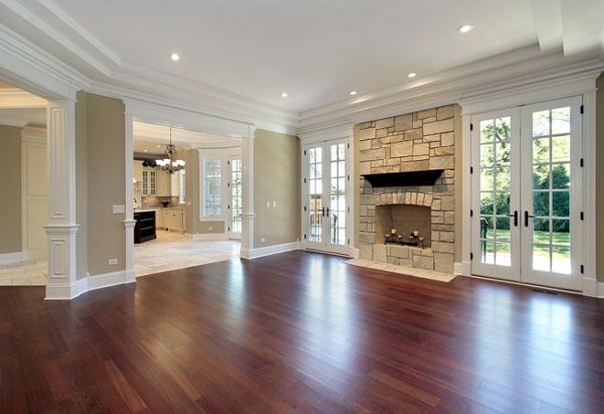 zen-inspired spa with warm, inviting hardwood flooring